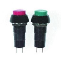 Click here to learn more about the Miniatronics Corp SPST Momentary Switch, N/O 1/2" (4).