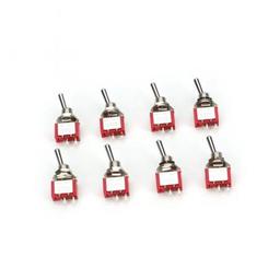 Click here to learn more about the Miniatronics Corp SPST MINI TOGGLE SWITCH (8).