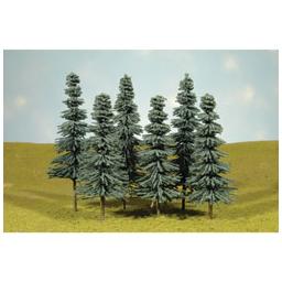 Click here to learn more about the Bachmann Industries Scenescapes Blue Spruce Trees, 5-6" (6).