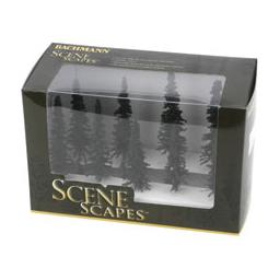 Click here to learn more about the Bachmann Industries Scenescapes Conifer Trees, 3-4" (9).