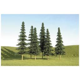 Click here to learn more about the Bachmann Industries Scenescapes Spruce Trees, 3-4" (9).