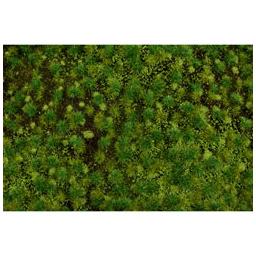 Click here to learn more about the Bachmann Industries 11.75" x 7.5" Tufted Grass Mat, Medium Green.