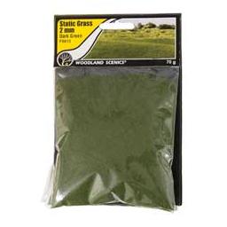 Click here to learn more about the Woodland Scenics Static Grass, Dark Green 2mm.