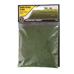 Click here to learn more about the Woodland Scenics Static Grass, Dark Green 4mm.