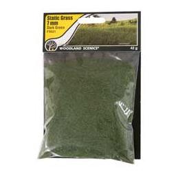 Click here to learn more about the Woodland Scenics Static Grass, Dark Green 7mm.