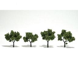 Click here to learn more about the Woodland Scenics Ready-Made Tree, Light Green 2-3" (4).