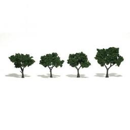 Click here to learn more about the Woodland Scenics Ready-Made Tree, Medium Green 2-3" (4).