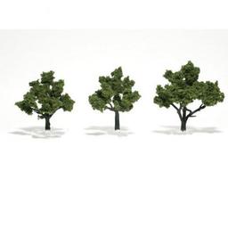 Click here to learn more about the Woodland Scenics Ready-Made Tree, Light Green 3-4" (3).