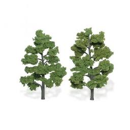 Click here to learn more about the Woodland Scenics Ready-Made Tree, Light Green 6-7" (2).
