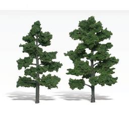 Click here to learn more about the Woodland Scenics Ready-Made Tree, Medium Green 6-7" (2).