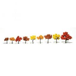 Click here to learn more about the Woodland Scenics Ready-Made Tree, Fall 1.25-3" (9).