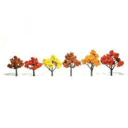 Click here to learn more about the Woodland Scenics Ready-Made Tree, Fall 3-5" (6).