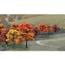 Click here to learn more about the Woodland Scenics Value Trees, Fall Mix .75-2" (38).