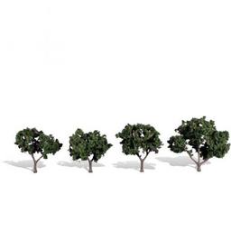 Click here to learn more about the Woodland Scenics Classics Tree, Cool Shade 2-3" (4).