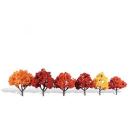Click here to learn more about the Woodland Scenics Classics Tree, Harvest Blaze 3-5" (6).