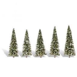 Click here to learn more about the Woodland Scenics Classics Tree, Snow Dusted 2.5-4" (5).