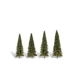 Click here to learn more about the Woodland Scenics Classics Tree, Forever Green 4-6" (4).