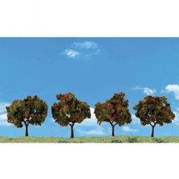 Click here to learn more about the Woodland Scenics Classics Tree, Apple 2-3" (4).