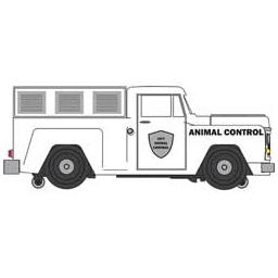 Click here to learn more about the Bachmann Industries O WIL E-Z Street Delivery Van,Animal Control Truck.