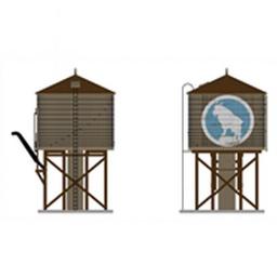 Click here to learn more about the Broadway Limited Imports O Operating Water Tower w/Sound,GN/Weathered Brown.