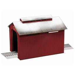 Click here to learn more about the Lionel O Lighted Christmas Half-Covered Bridge.