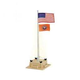 Click here to learn more about the Lionel O Illuminated Flagpole w/Flag/Plug-Expand-Play,LNL.