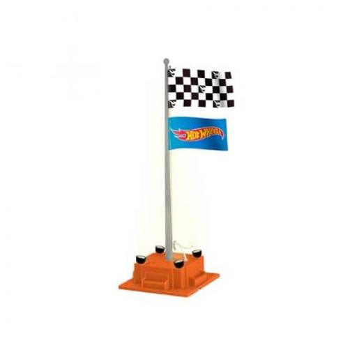Lionel O-27 Checkered Flagpole, Hot Wheels