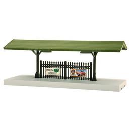 Click here to learn more about the M.T.H. Electric Trains O Passenger Platform, Gray w/Green Roof.