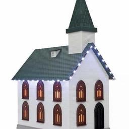 Click here to learn more about the M.T.H. Electric Trains O #5 Country Church/White LEDs.