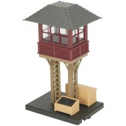 Click here to learn more about the M.T.H. Electric Trains O Elevated Gate Tower, Brown/Black.