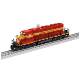 Click here to learn more about the Lionel O BTO SD40-2 Dummy, FEC #714.