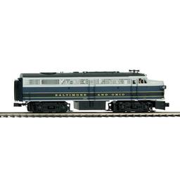 Click here to learn more about the M.T.H. Electric Trains O Hi-Rail FA-2 A w/PS3, B&O #4007.