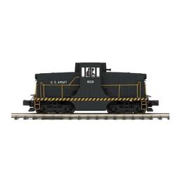 Click here to learn more about the M.T.H. Electric Trains O Hi-Rail 44 Ton Phase 3 w/PS3, US Army #1659.
