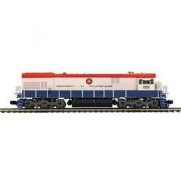 Click here to learn more about the M.T.H. Electric Trains O Hi-Rail U30C w/PS3, DOT #1.