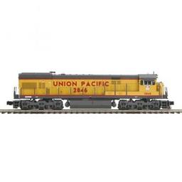 Click here to learn more about the M.T.H. Electric Trains O Hi-Rail U30C w/PS3, UP #2846.
