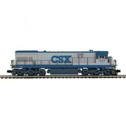 Click here to learn more about the M.T.H. Electric Trains O Hi-Rail U30C w/PS3, CSX #7229.