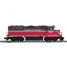 Click here to learn more about the M.T.H. Electric Trains O H-Rail GP40 w/PS3, P&W #3001.