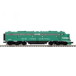 Click here to learn more about the M.T.H. Electric Trains O Hi-Rail E8A w/PS3, NYC #4053.