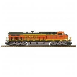 Click here to learn more about the M.T.H. Electric Trains O-27 AC4400cw w/PS3 Hi-Rail, BNSF #5617.