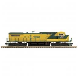 Click here to learn more about the M.T.H. Electric Trains O-27 AC4400cw w/PS3 Hi-Rail, C&NW #8811.