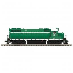 Click here to learn more about the M.T.H. Electric Trains O Hi-Rail GP38-2 w/PS3, NY&A #261.