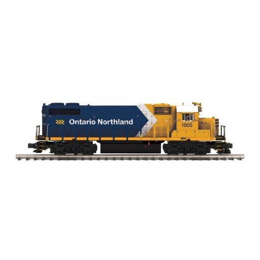 M.T.H. Electric Trains O Hi-Rail GP38-2 w/PS3, ONT #1805
