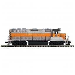 Click here to learn more about the M.T.H. Electric Trains O Hi-Rail GP-40 w/PS3, WP #3508.