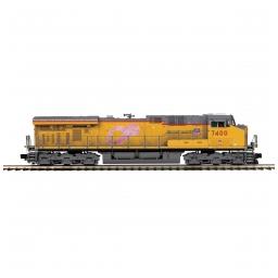 Click here to learn more about the M.T.H. Electric Trains O Hi-Rail ES44AC w/PS3, UP #7400.