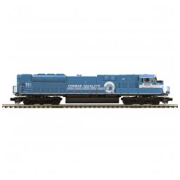 Click here to learn more about the M.T.H. Electric Trains O SD80MAC w/PS3, CR #4101.
