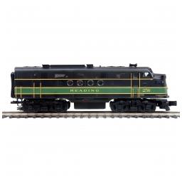 Click here to learn more about the M.T.H. Electric Trains O Hi-Rail FT A w/PS3, RDG #256A.