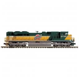 Click here to learn more about the M.T.H. Electric Trains O-27 SC70ACe w/PS3 Hi-Rail, C&NW #1995.