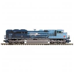 Click here to learn more about the M.T.H. Electric Trains O-27 SC70ACe w/PS3 Hi-Rail, MP #1982.