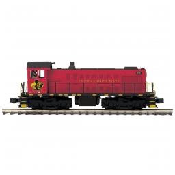 Click here to learn more about the M.T.H. Electric Trains O-27 Alco S2 w/PS3, Columbia & Reading #226.