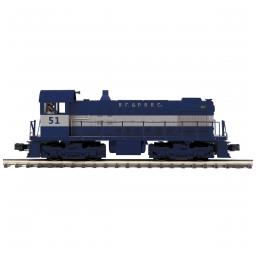 Click here to learn more about the M.T.H. Electric Trains O-27 Alco S2 w/PS3, RPF&P #51.
